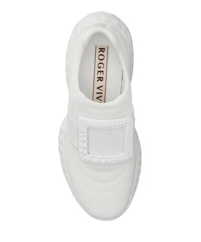 Roger Vivier Viv Run Moonlight Slip-On Sneakers
