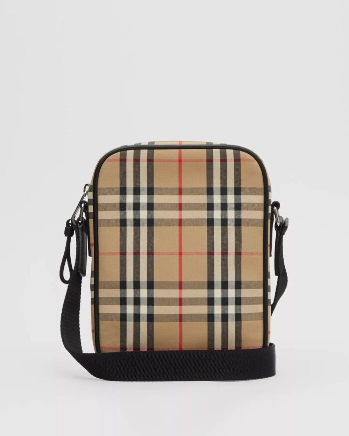 Burberry Vintage Check and Leather Crossbody Bag