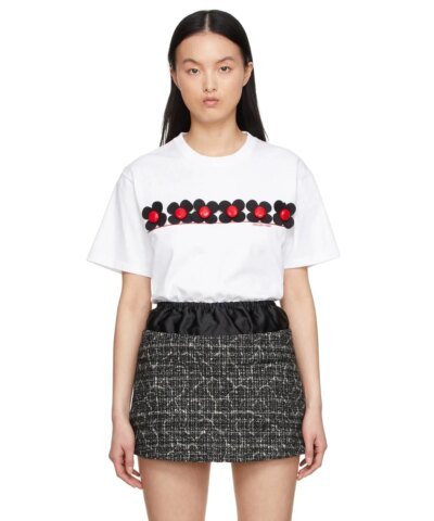 ShuShu/Tong White Cotton T-Shirt