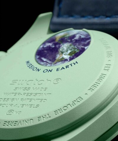 Swatch x Omega Bioceramic Moonswatch Mission to Earth SO33G100