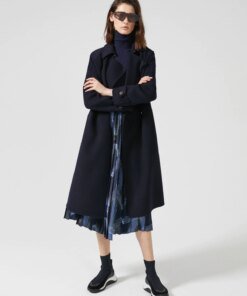 Sportmax Double Wool Aviation Coat