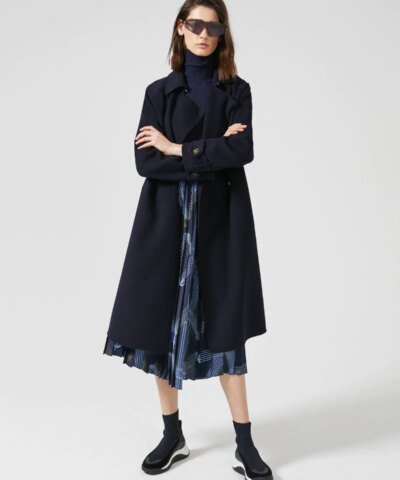 Sportmax Double Wool Aviation Coat