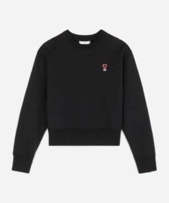 AMI Alexandre Mattiussi Crewneck Sweatshirt With Ami De Coeur Logo