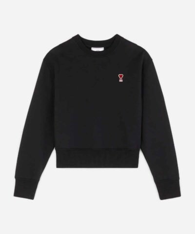 AMI Alexandre Mattiussi Crewneck Sweatshirt With Ami De Coeur Logo
