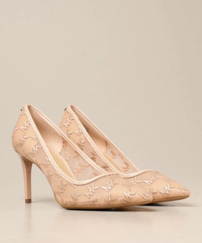 Michael Kors Dorothy Flex Pumps In Embroidered Mesh