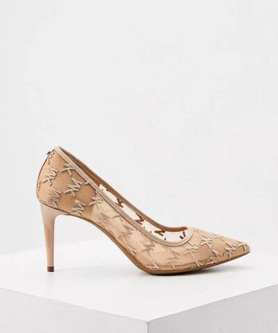Michael Kors Dorothy Flex Pumps In Embroidered Mesh