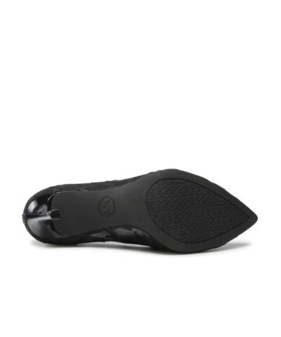 Michael Kors Dorothy Flex Pumps In Black Embroidered Mesh