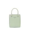 Prada Small Brushed Leather Tote