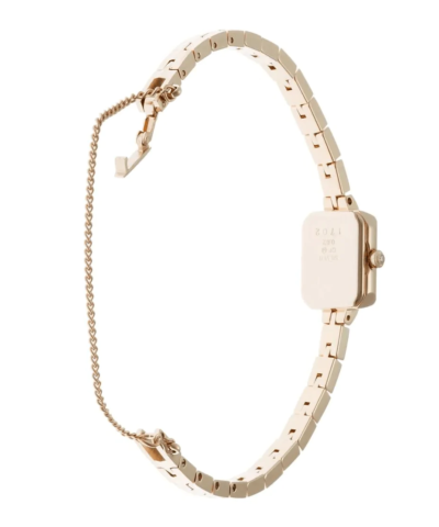 Agete Square Face Jewelry Watch [AGETE 15YG2 Watch]