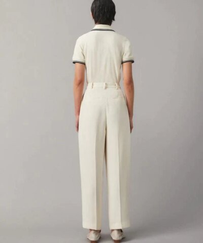 Tory Burch Ruffle Polo Shirt