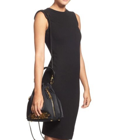 Moschino 'Letters' Bucket Bag