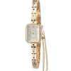 Agete Square Face Jewelry Watch [AGETE 15YG2 Watch]
