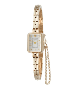 Agete Square Face Jewelry Watch [AGETE 15YG2 Watch]