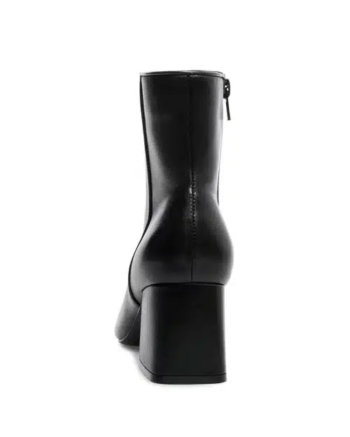 Steve Madden Davist Black Leather Boot