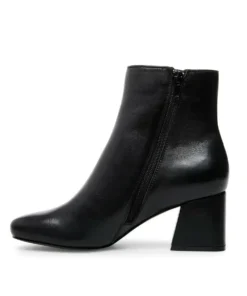 Steve Madden Davist Black Leather Boot