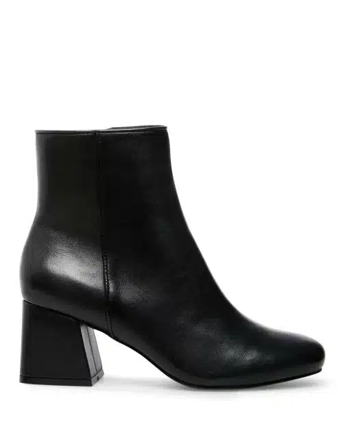 Steve Madden Davist Black Leather Boot