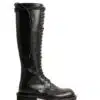 Ann Demeulemeester Knee Combat Boots Tucson Nero