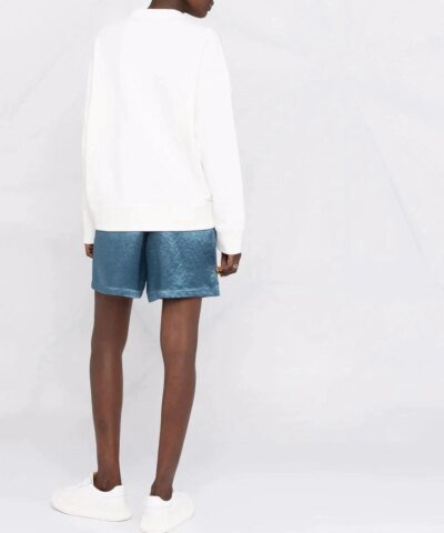 Jil Sander Logo-Print Cotton Sweatshirt