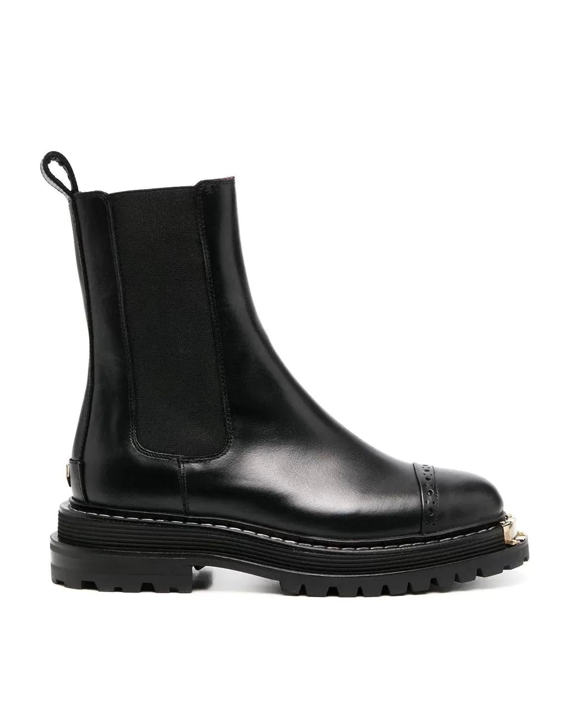 Sandro Paris Mid-Calf Leather Boots