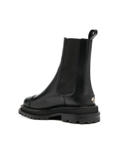 Sandro Paris Mid-Calf Leather Boots