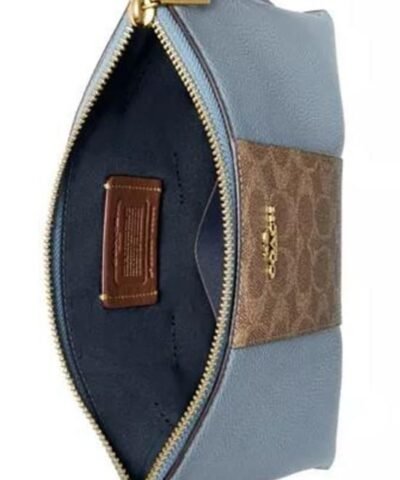 Coach Signature Colorblock Wristlet