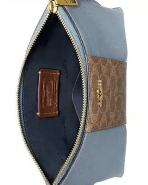 Coach Signature Colorblock Wristlet