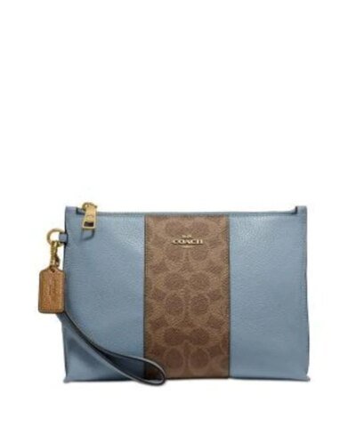 Coach Signature Colorblock Wristlet