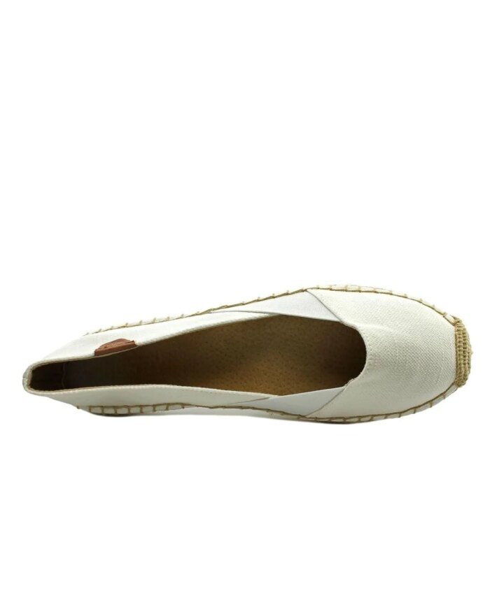 Sperry Espadrille Katama Cape Ivory Canvas Flats
