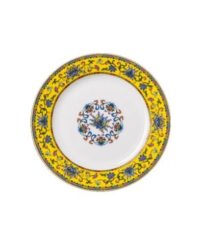 Jingdezhen 5 Pieces Enamel Porcelain Chinese Dinnerware Set