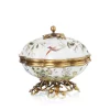 DG Boutique "Bird And Flowers" Bone China Collectible Display Bowl