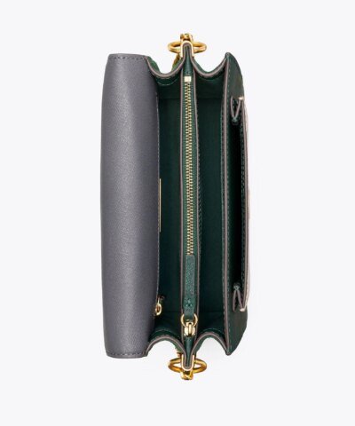 Tory Burch Robinson Colorblock Leather Shoulder Bag