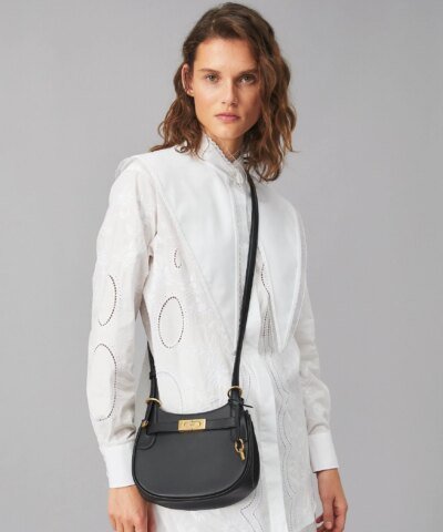 Tory Burch Lee Radziwill Small Saddlebag