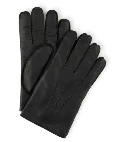 Tom Ford Men's Nappa Leather Gloves With Cashmere Scarf