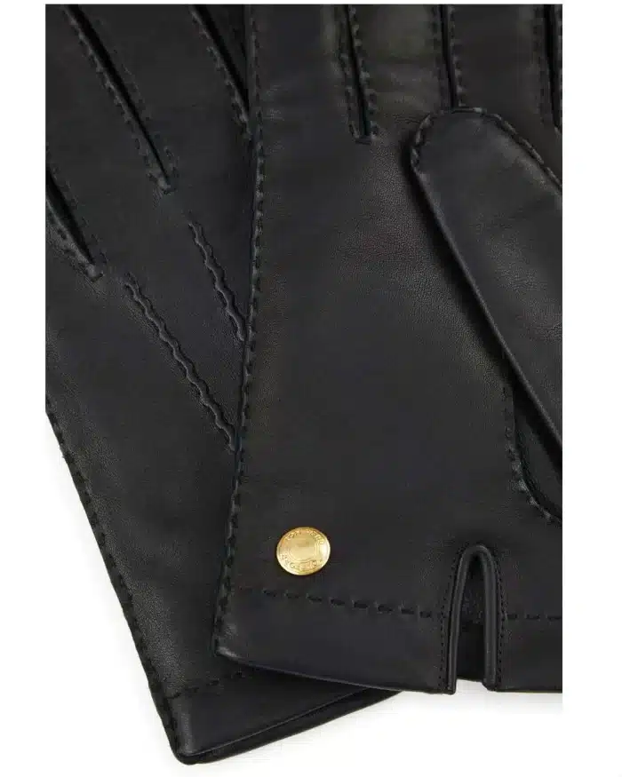 Tom Ford Men's Nappa Leather Gloves With Cashmere Scarf