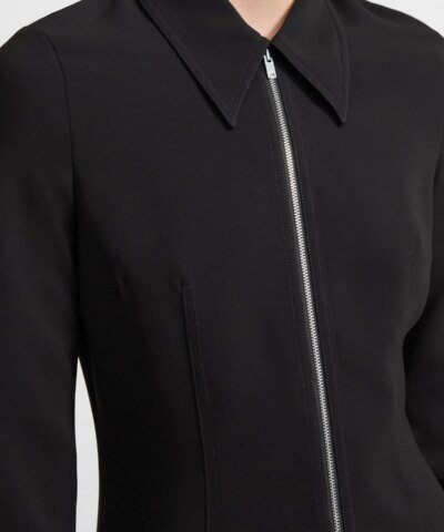 Theory Zip Shirtdress In Crepe