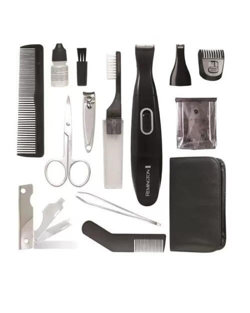 Remington TLG100ACDN 15-piece Travel Personal Grooming Kit