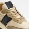 Tod's Men's Sneakers 1T In Suede And Fabric - Beige, Black