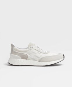 Zegna White Techmerino™ Wool Piuma Sneakers