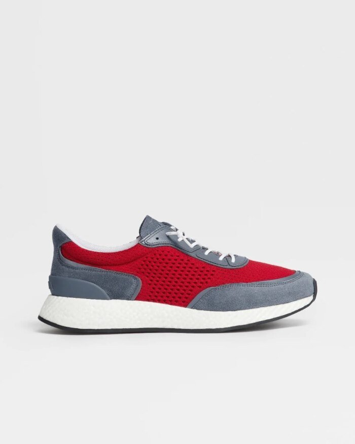 Zegna White Techmerino™ Wool Piuma Sneakers
