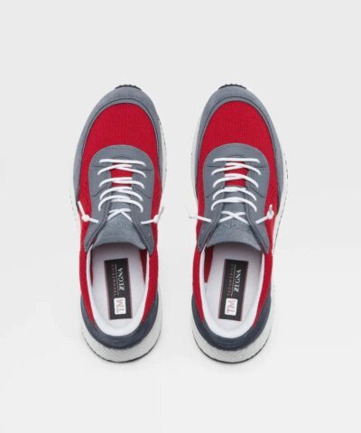 Zegna White Techmerino™ Wool Piuma Sneakers