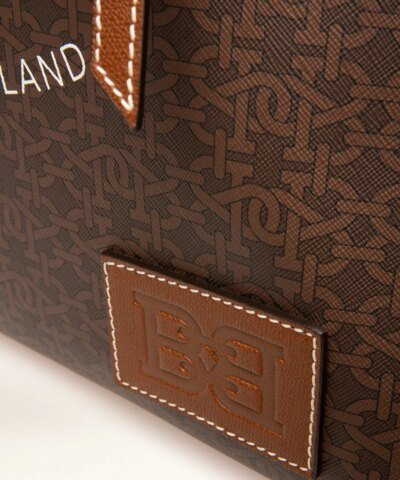 Bally Calie TPU Tote Bag In Brown