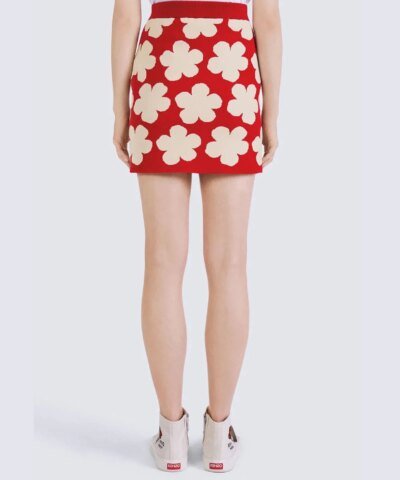 Kenzo Floral Jacquard Miniskirt
