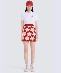 Kenzo Floral Jacquard Miniskirt