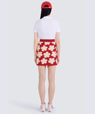 Kenzo Floral Jacquard Miniskirt