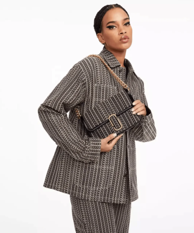 Marc Jacobs The Monogram J Marc Shoulder Bag