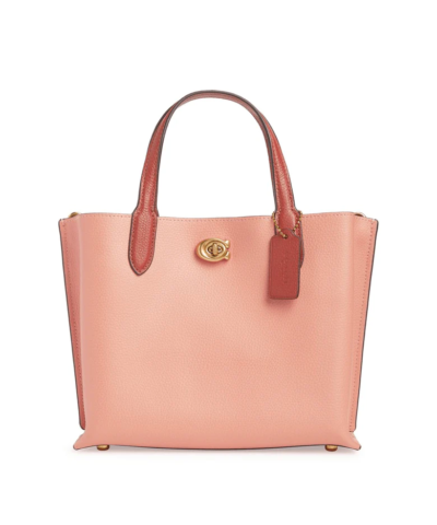 Coach Willow Tote 24 In Colorblock
