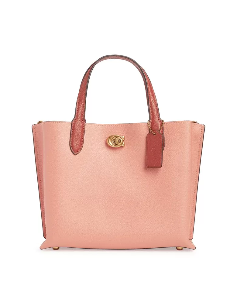 Coach Willow Tote 24 In Colorblock