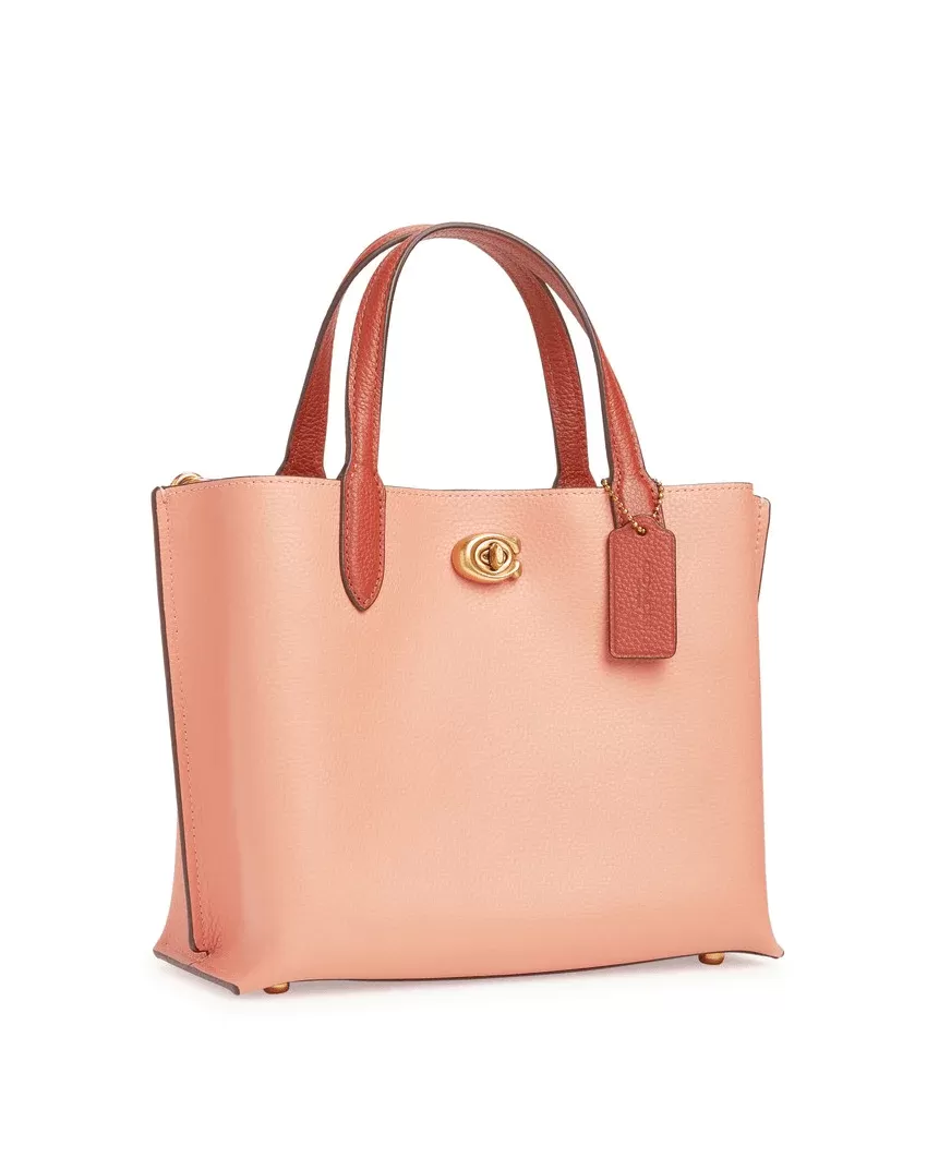 Coach Willow Tote 24 In Colorblock