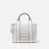 Marc Jacobs White The Leather Mini Tote Bag