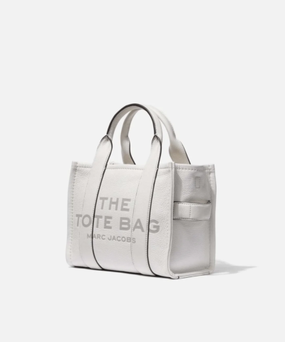 Marc Jacobs White The Leather Mini Tote Bag